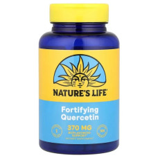 Кверцетин 370 мг, Nature's Life Quercetin, 100 вегетаріанських капсул