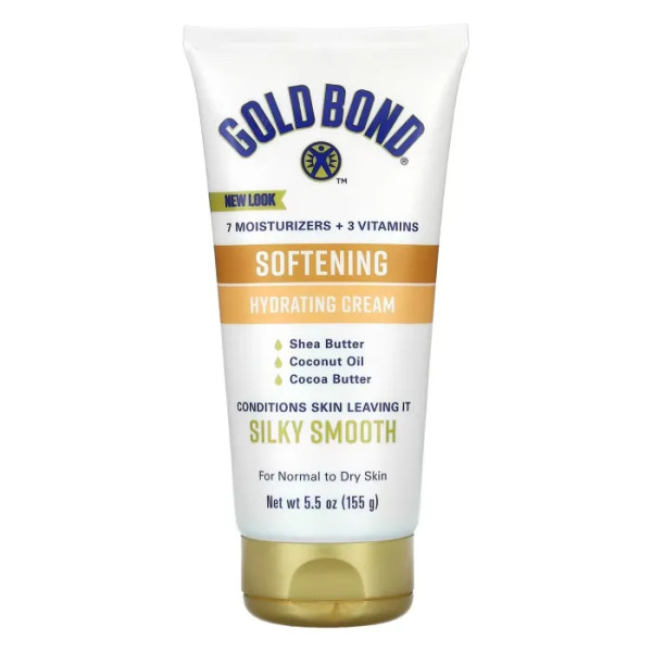 Крем для тіла та рук, Softening Hydrating Cream, Gold Bond, пом’якшуючий, зволожуючий крем, 155 г