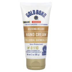 Крем для рук від екземи, Eczema Relief Hand Cream Gold Bond Medicated, 85 г