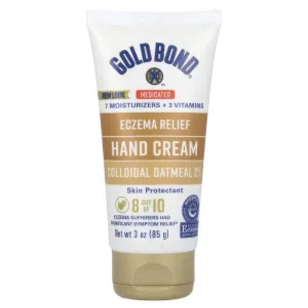 Крем для рук від екземи Eczema Relief Hand Cream, Gold Bond, Medicated, лікувальний, 85 г