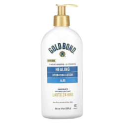 Лосьйон для тіла і рук загоєний з алое, Gold Bond Healing Hydrating Lotion, 476 г