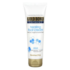 Крем для ніг загоєний з алое, Gold Bond Ultimate Healing Foot Cream, свіжість та чистота 113 г