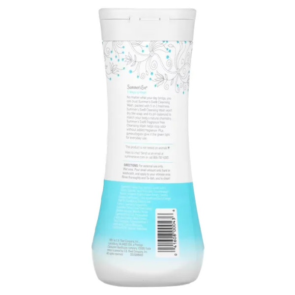 Гель для інтимної гігієни, Cleansing Wash, Summer's Eve, без запаху, 444 мл