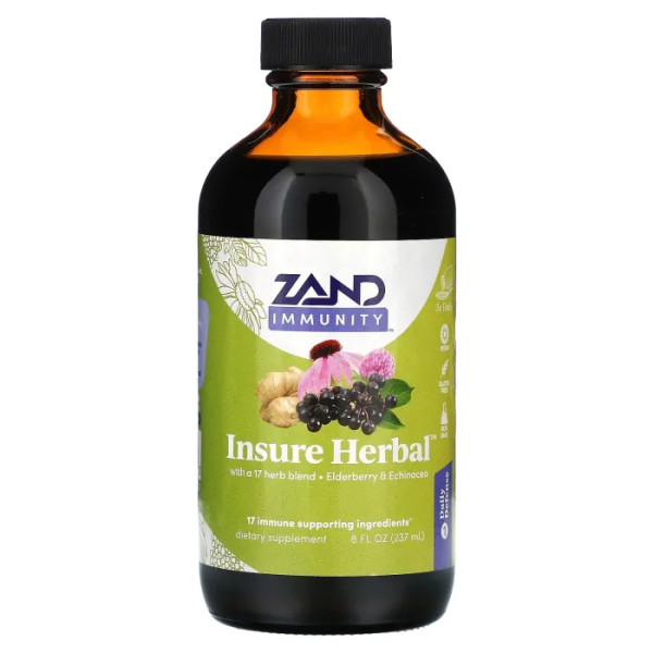 Підтримка імунітету, Insure Herbal, Zand, 237 мл