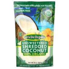 Кокосова стружка, Edward & Sons Shredded Coconut, несолодка, 227