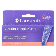 Крем для сосків з ланоліном, Lanolin Nipple Cream Lansinoh, 40 г