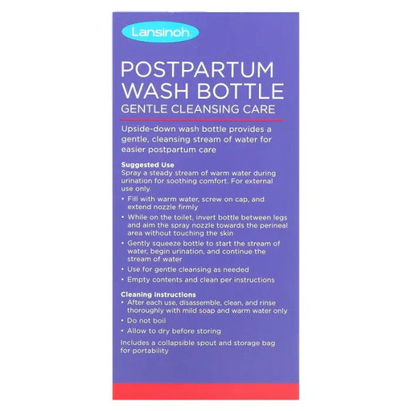 Флакон для післяпологового промивання, Postpartum Wash Bottle, Lansinoh, 360 мл