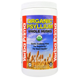 Псиліум, цілісне лушпиння, органік, Psyllium Whole Husks Yerba Prima, 340 г