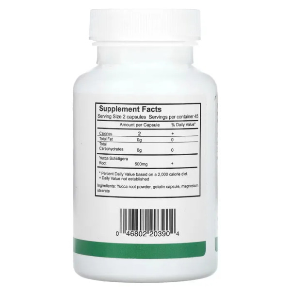 Юкка, Yucca Root, Arizona Natural, корінь, 500 мг, 90 капсул
