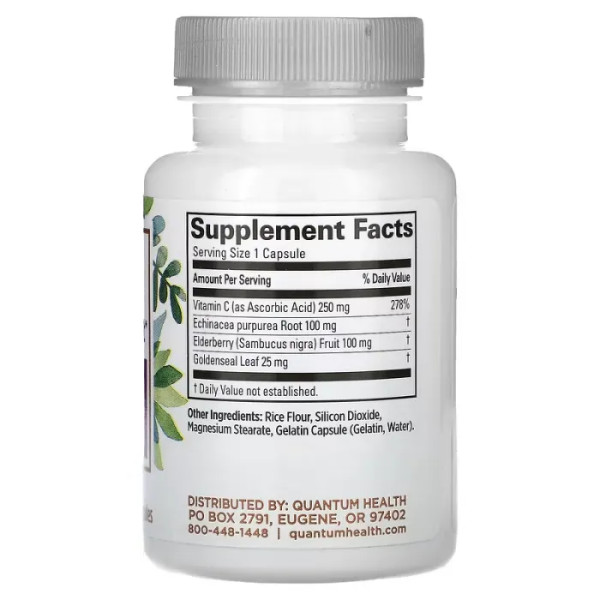 Підтримка імунітету, Immune Support, Quantum Health, 30 капсул