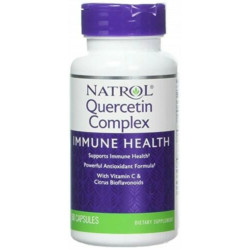 Комплекс с кверцетином, Natrol Quercetin Complex, 50 капсул