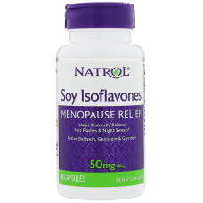 Соєві ізофлавони, Natrol Soy Isoflavones, 60 капсул