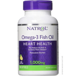 Рыбий жир омега-3 30%, Omega-3 30% Natrol, 1000 мг, 90 капсул