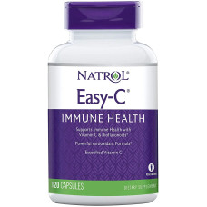Вітамін C 500 мг, Natrol Easy-C, 120 капсул