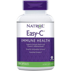 Вітамін C 500 мг, Natrol Easy-C, 120 капсул