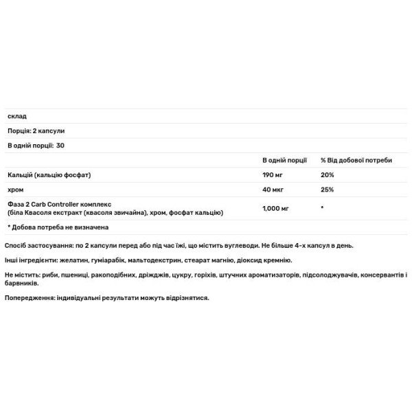Екстракт білої квасолі перехоплювач вуглеводів фаза 2, Carb Intercept Phase 2, Natrol, для зниження ваги, 60 вегетаріанських капсул
