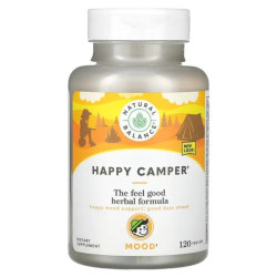 Від стресу та втоми, для настрою, Happy Camper Natural Balance, 120 вегетаріанських капсул