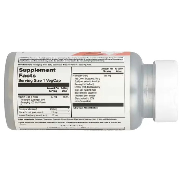 Формула для підтримки в період менопаузи, Ladies Choice, Natural Balance, 60 рослинних капсул