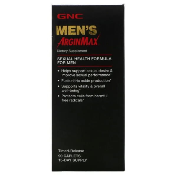 Формула для сексуального здоров'я у чоловіків, Men's ArginMax, GNC, 90 каплет