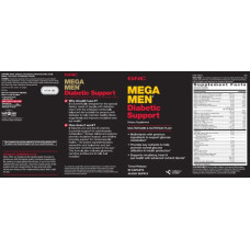 Мультивітаміни для чоловіків під час діабету, GNC Mega Men Diabetic Support, 90 капсул