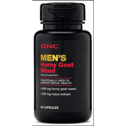 Горянка для чоловіків, Horny Goat Weed GNC, 60 капсул