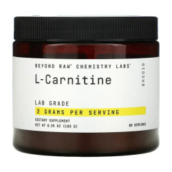 L-карнітин, GNC Beyond Raw L-Carnitine, Chemistry Labs, 180 г