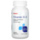 Вітамін Д-3, Vitamin D-3, GNC, 50 мкг (2000 МО), 180 таблеток