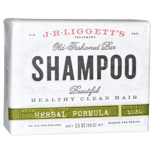 Шампунь з трав'яною формулою, Old Fashioned Bar Shampoo, JR Liggett's, 99 г