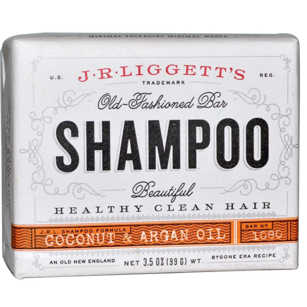 Шампунь з кокосом і арганою, Shampoo, JR Liggett's, 99 г