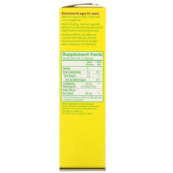 Пробіотики для щоденного прийому, Daily Probiotic, Culturelle, травні, 10 млрд КУО, 50 вегетаріанських капсул