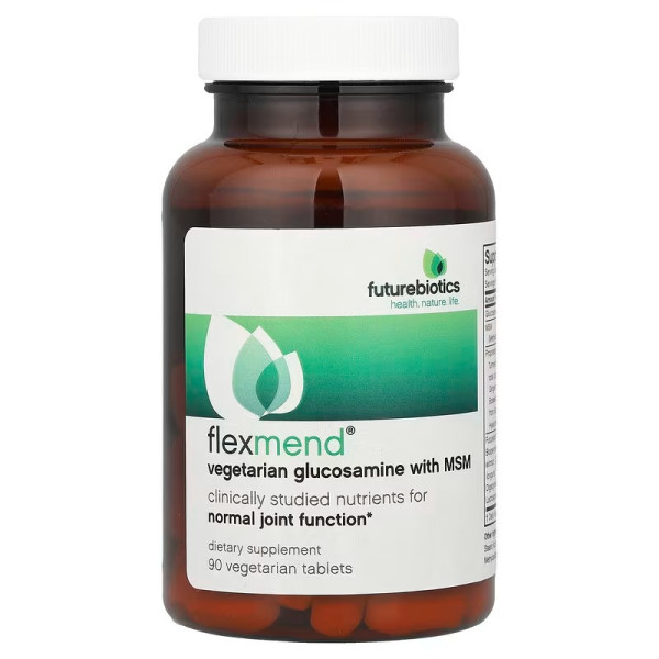 Глюкозамін з МСМ, Glucosamine With MSM, FutureBiotics, 90 вегетаріанських таблеток