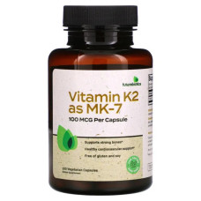 Вітамін K2 (MK-7) 100 мкг, FutureBiotics Vitamin K2, 100 вегетаріанських капсул