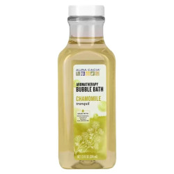 Пена для ванны, Aura Cacia Bubble Bath, для ароматерапии, спокойная ромашка, 384 мл.
