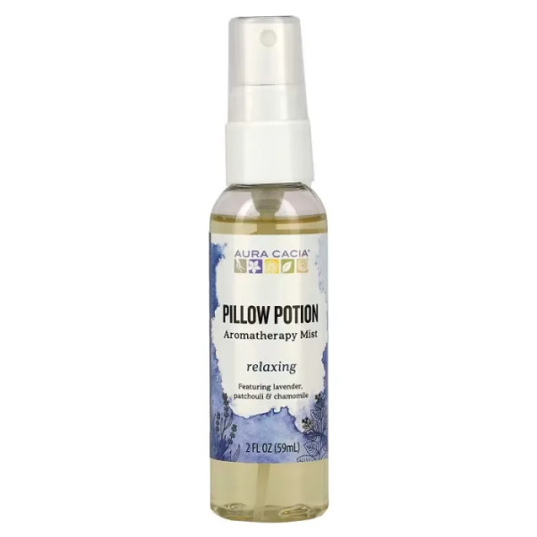 Спрей, сонне зілля, Pillow Potion, Aura Cacia, 59 мл