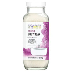 Морская соль для ванны, Aura Cacia Body Soak, расслабляющая, 524 г