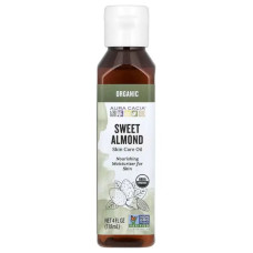 Масло для шкіри з мигдалем, Aura Cacia Skin Care Oil, органічне, 118 мл.