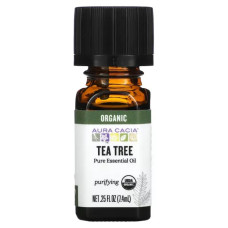 Масло чайного дерева органик, Aura Cacia Tea Tree Oil, 7.4 мл.