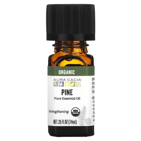 Масло сосни, Pine, Aura Cacia, органік, 7,4 мл