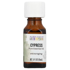 Масло кипариса 15 мл, Aura Cacia Essential Oil Cypress, 100% чистое, эфирное
