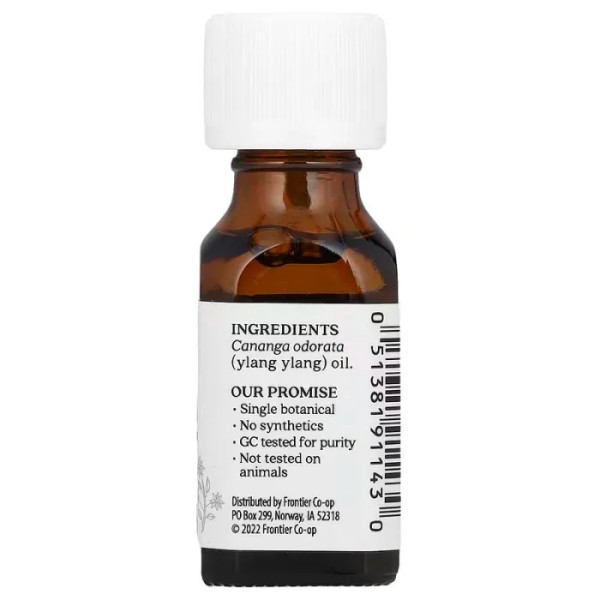 Олія іланг-іланг III, Essential Oil Ylang Ylang, Aura Cacia, чуттєва, чиста, ефірна, 15 мл