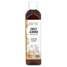 Масло сладкого миндаля с витамином Е, Aura Cacia Skin Care Oil, для ухода за кожей, 473 мл.