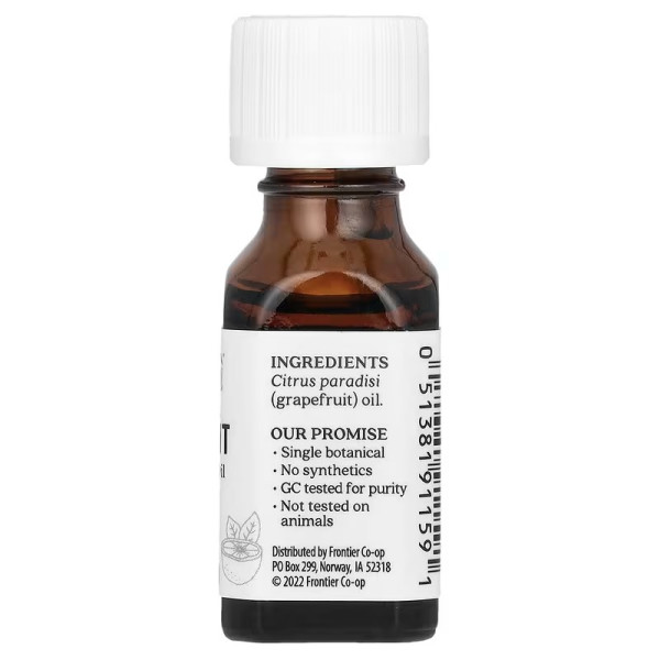 Олія грейпфрута (Essential Oil Grapefruit), Aura Cacia, чиста, ефірна, 15 мл