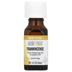 Ладан в масле жожоба, Aura Cacia Frankincense, освящающий, 15 мл