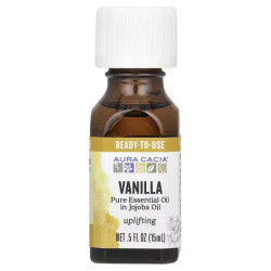 Эфирное масло ванили, Aura Cacia Essential Oil Vanilla, 15 мл