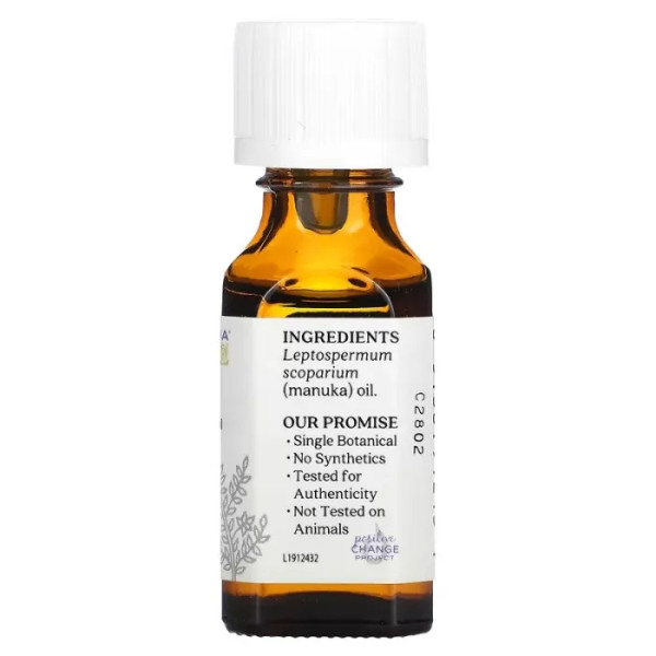 Олія мануки, Pure Essential Oil, Manuka, Aura Cacia, чиста, ефірна, 15 мл