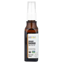Масло баобаба 30 мл, Aura Cacia Baobab Oil, органик для кожи