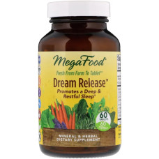 Здоровий сон, MegaFood Dream Release, 60 таблеток