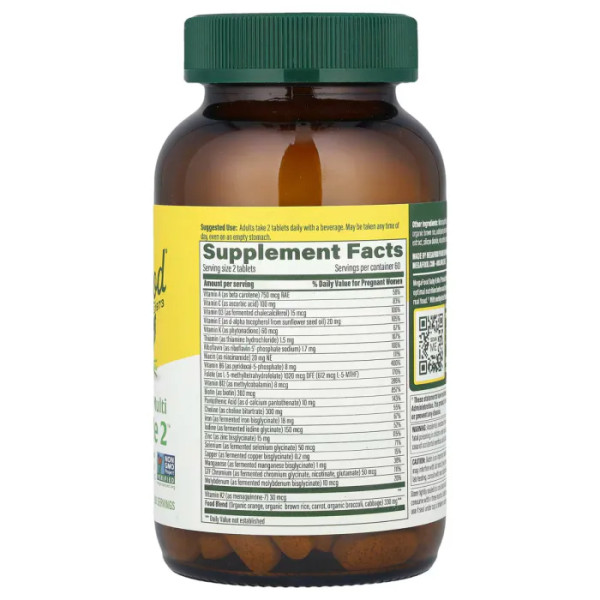 Вітаміни для вагітних 2, Baby & Me 2, MegaFood, 120 таблеток