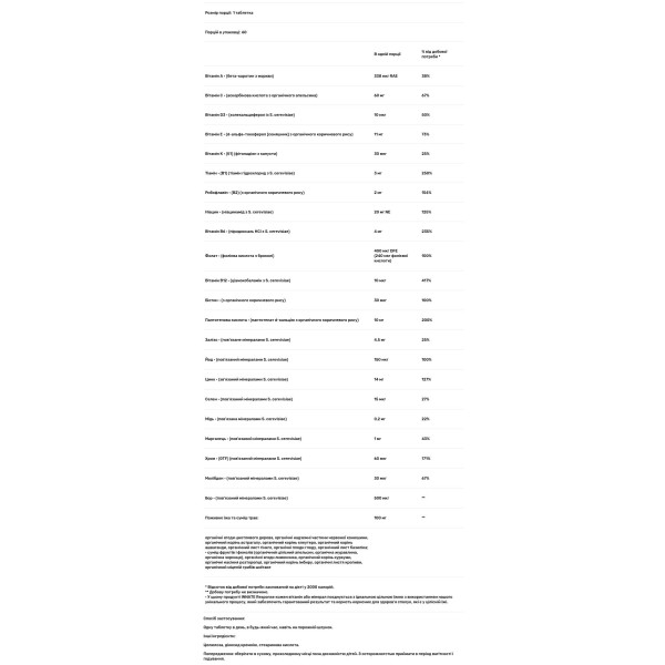 Мультивітаміни для жінок старше 40+ , Women Over 40 One Daily, Innate Response Formulas, 1 на день, 60 таблеток