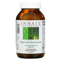 Мультивитамины для мамы и малыша, Baby & Me Multivitamin Innate Response Formulas, 120 таблеток